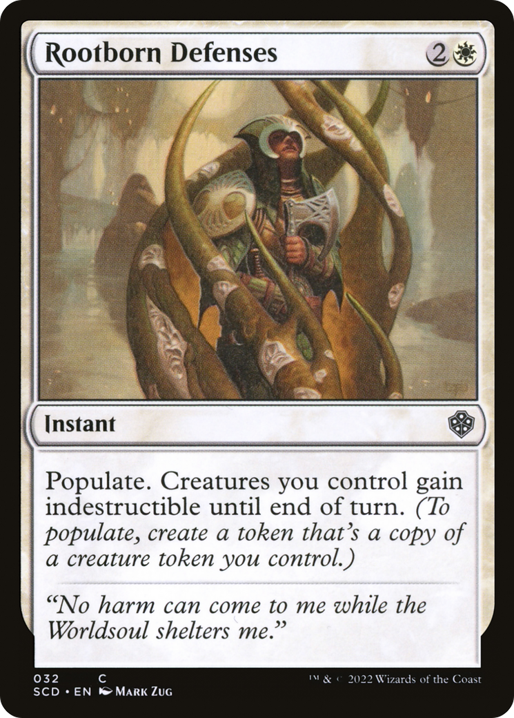 Rootborn Defenses [Starter Commander Decks] | Deep Dive Games St. Marys