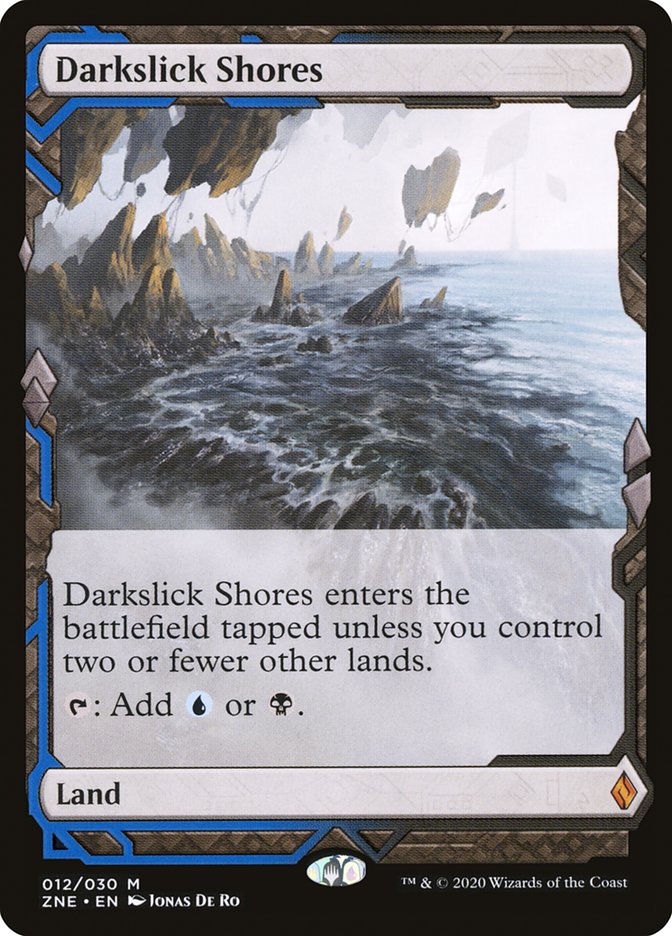 Darkslick Shores (Expeditions) [Zendikar Rising Expeditions] | Deep Dive Games St. Marys
