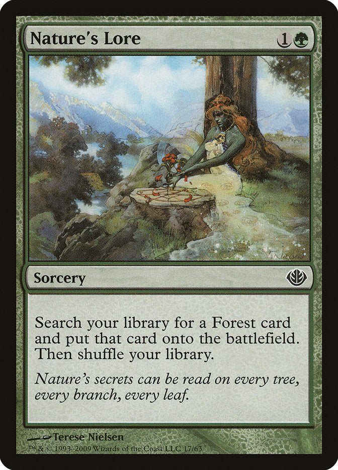 Nature's Lore [Duel Decks: Garruk vs. Liliana] | Deep Dive Games St. Marys