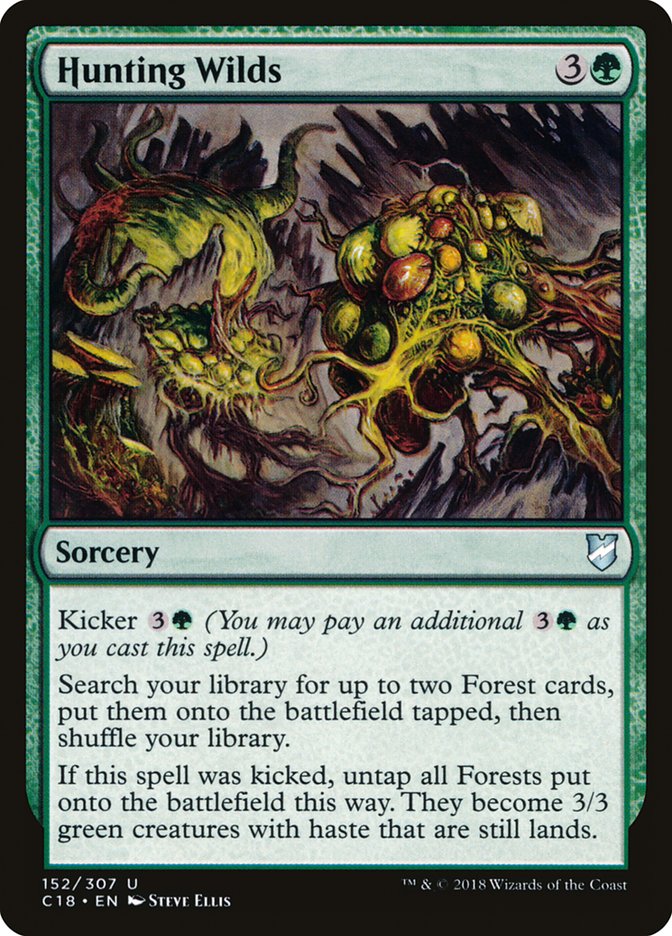 Hunting Wilds [Commander 2018] | Deep Dive Games St. Marys
