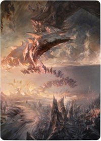 Needleverge Pathway Art Card [Zendikar Rising Art Series] | Deep Dive Games St. Marys