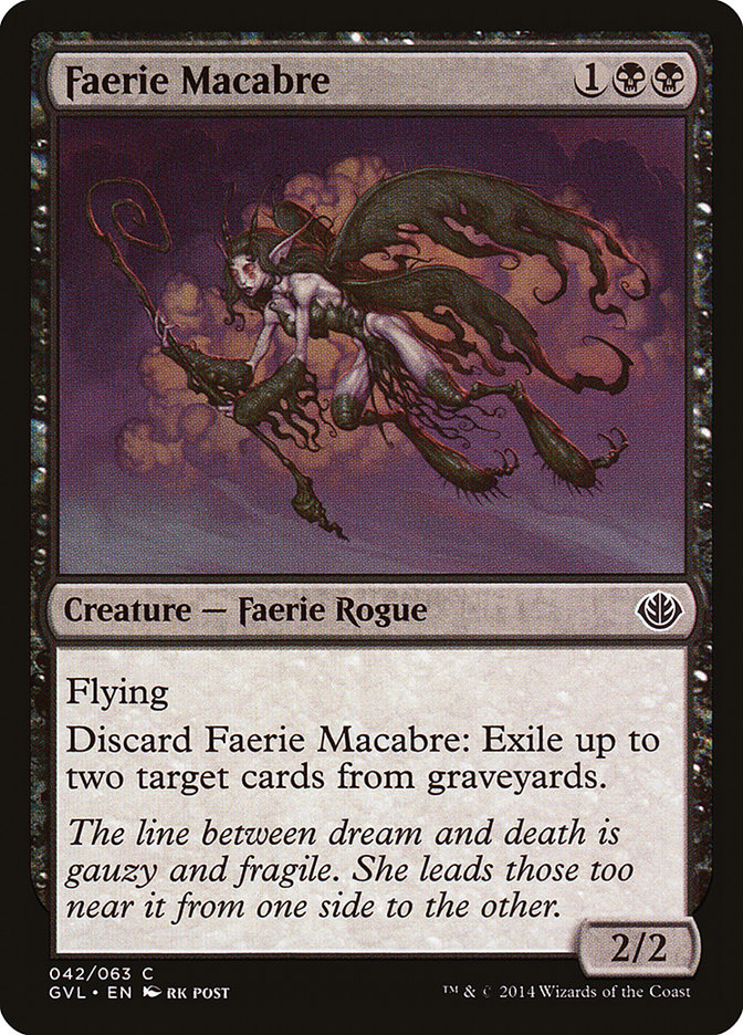 Faerie Macabre (Garruk vs. Liliana) [Duel Decks Anthology] | Deep Dive Games St. Marys