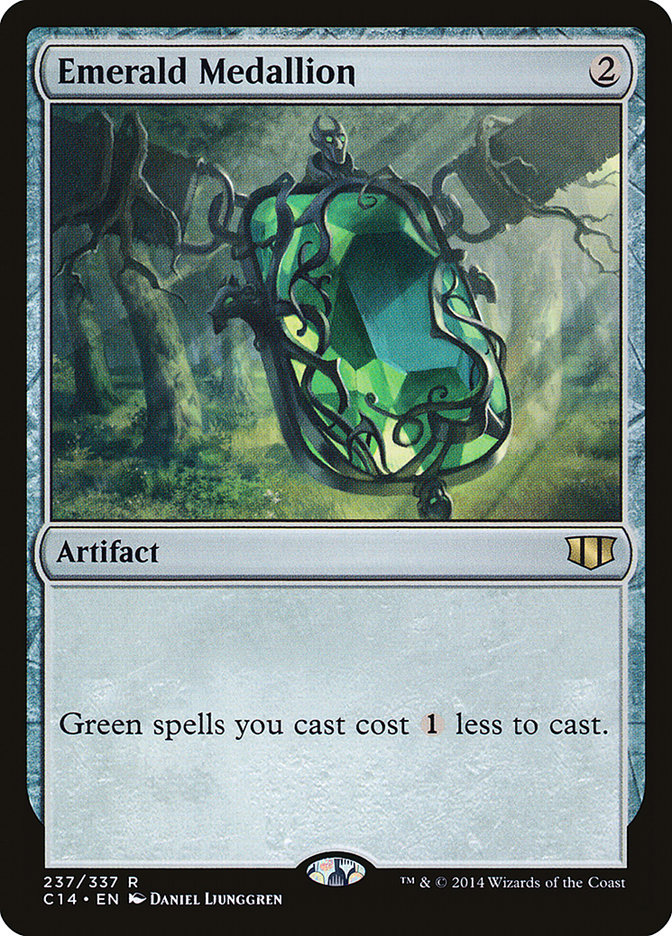 Emerald Medallion [Commander 2014] | Deep Dive Games St. Marys