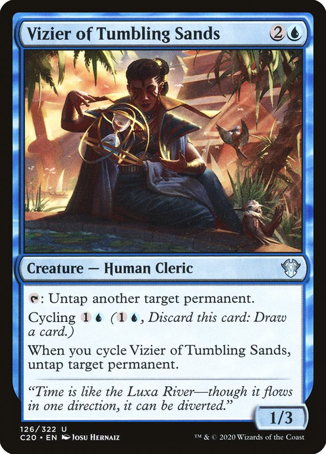 Vizier of Tumbling Sands [Commander 2020] | Deep Dive Games St. Marys