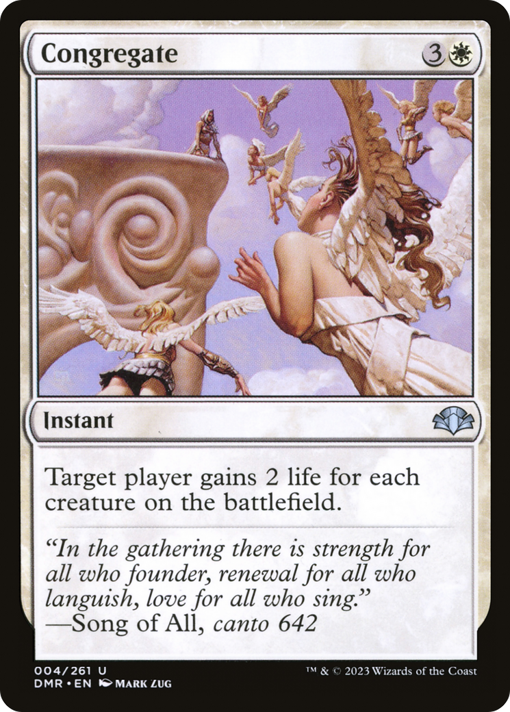 Congregate [Dominaria Remastered] | Deep Dive Games St. Marys