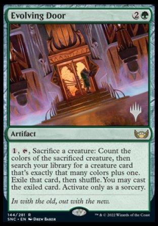 Evolving Door (Promo Pack) [Streets of New Capenna Promos] | Deep Dive Games St. Marys