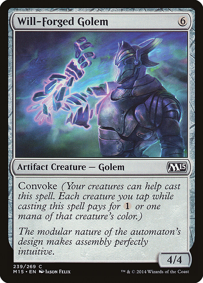 Will-Forged Golem [Magic 2015] | Deep Dive Games St. Marys