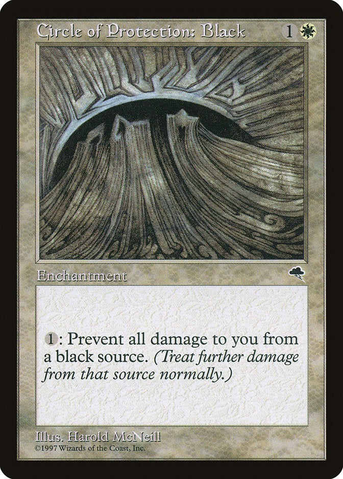 Circle of Protection: Black [Tempest] | Deep Dive Games St. Marys