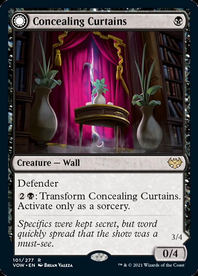 Concealing Curtains // Revealing Eye [Innistrad: Crimson Vow] | Deep Dive Games St. Marys