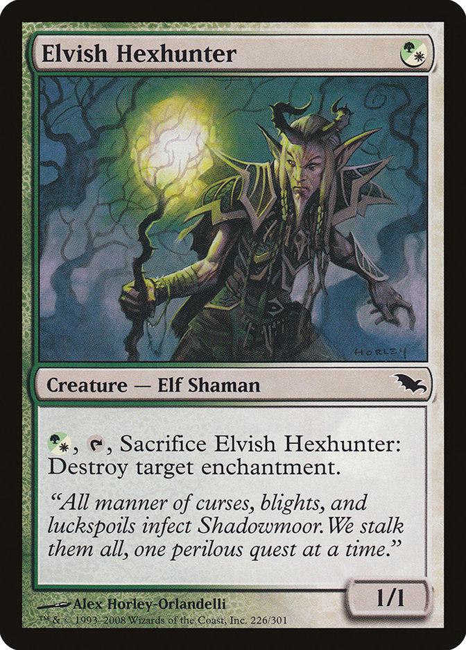 Elvish Hexhunter [Shadowmoor] | Deep Dive Games St. Marys