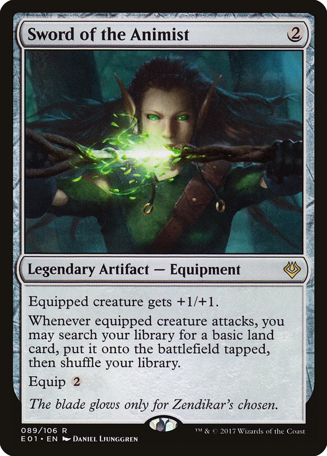 Sword of the Animist [Archenemy: Nicol Bolas] | Deep Dive Games St. Marys