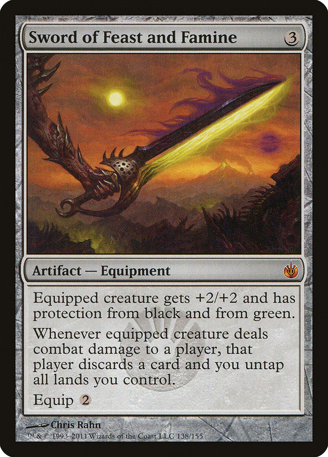 Sword of Feast and Famine [Mirrodin Besieged] | Deep Dive Games St. Marys