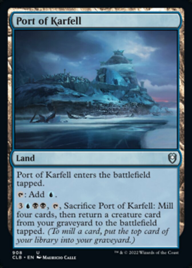 Port of Karfell [Commander Legends: Battle for Baldur's Gate] | Deep Dive Games St. Marys