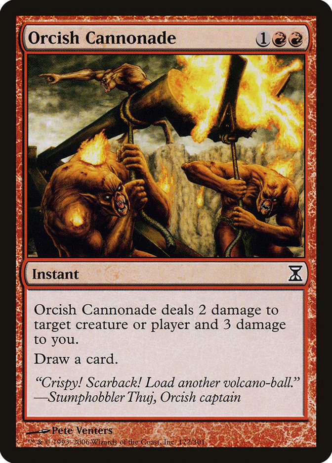 Orcish Cannonade [Time Spiral] | Deep Dive Games St. Marys