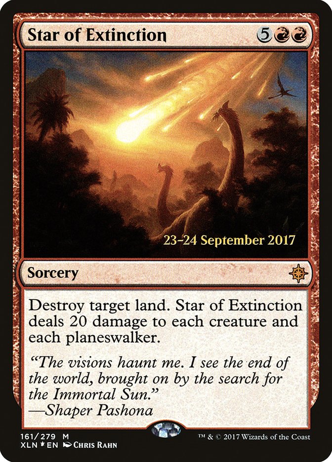 Star of Extinction [Ixalan Prerelease Promos] | Deep Dive Games St. Marys