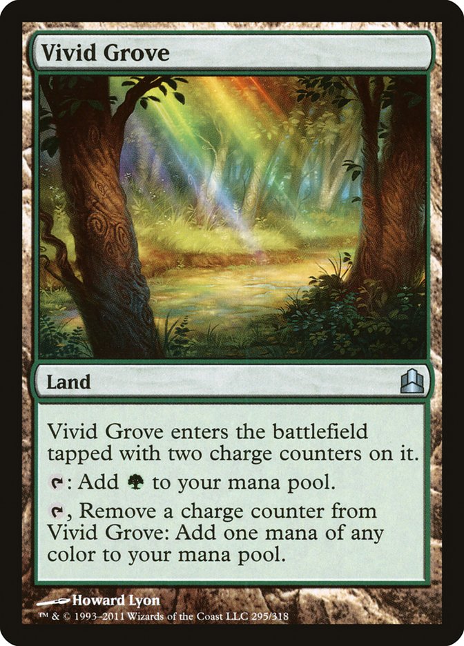 Vivid Grove [Commander 2011] | Deep Dive Games St. Marys