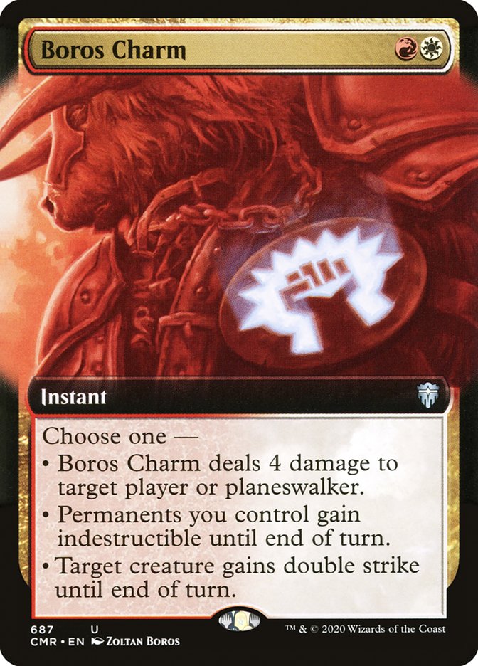 Boros Charm (Extended Art) [Commander Legends] | Deep Dive Games St. Marys