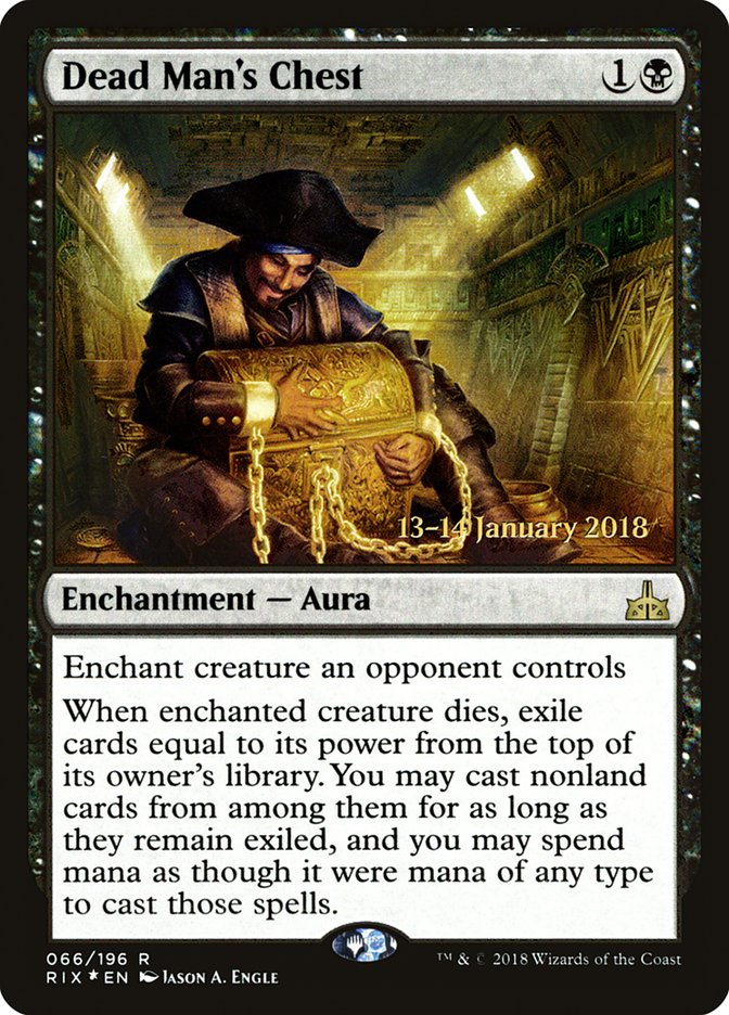 Dead Man's Chest [Rivals of Ixalan Prerelease Promos] | Deep Dive Games St. Marys