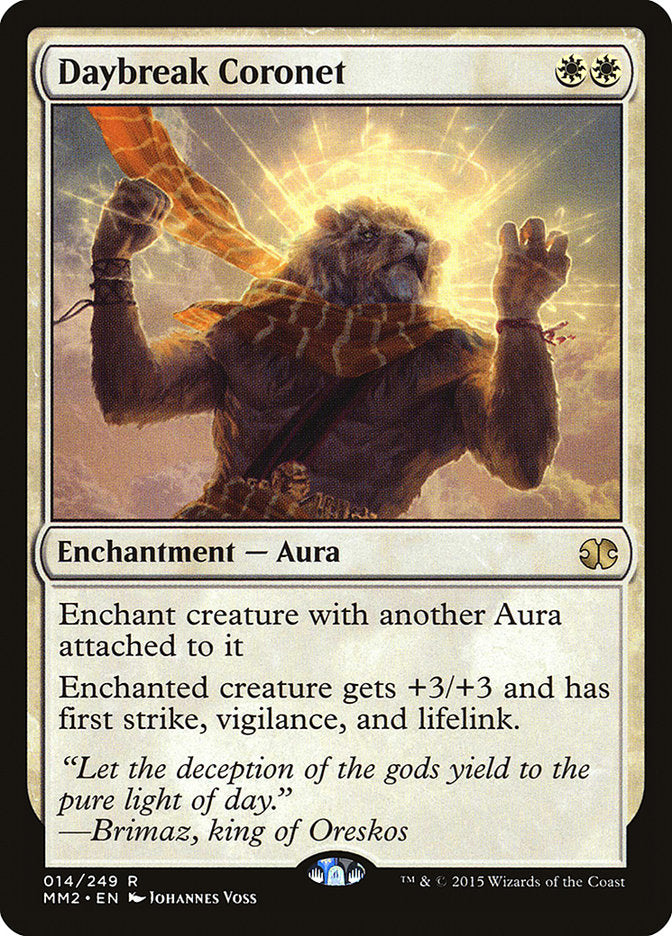 Daybreak Coronet [Modern Masters 2015] | Deep Dive Games St. Marys