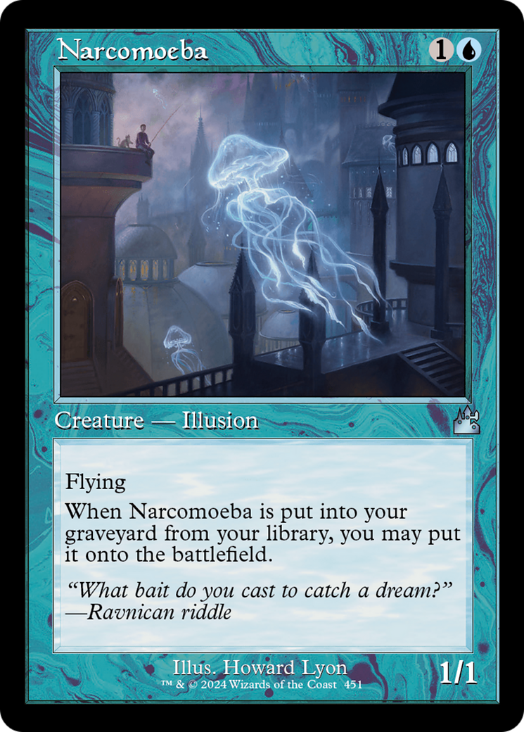 Narcomoeba (Retro Frame) [Ravnica Remastered] | Deep Dive Games St. Marys