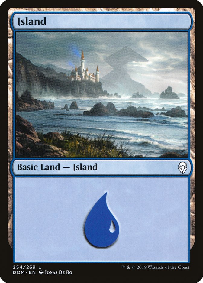 Island (254) [Dominaria] | Deep Dive Games St. Marys