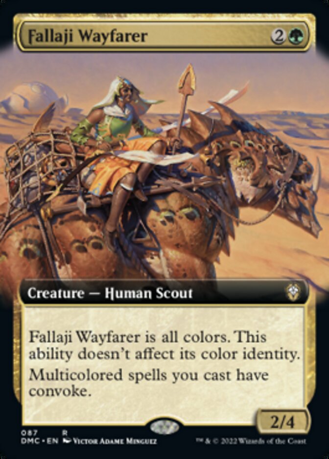 Fallaji Wayfarer (Extended Art) [Dominaria United Commander] | Deep Dive Games St. Marys