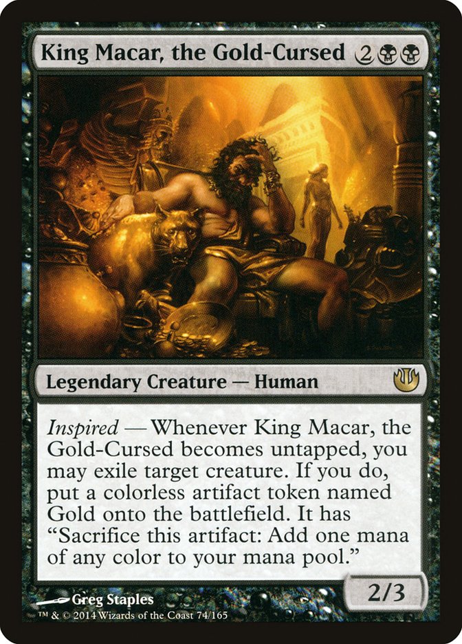 King Macar, the Gold-Cursed [Journey into Nyx] | Deep Dive Games St. Marys