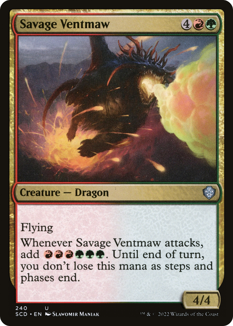 Savage Ventmaw [Starter Commander Decks] | Deep Dive Games St. Marys