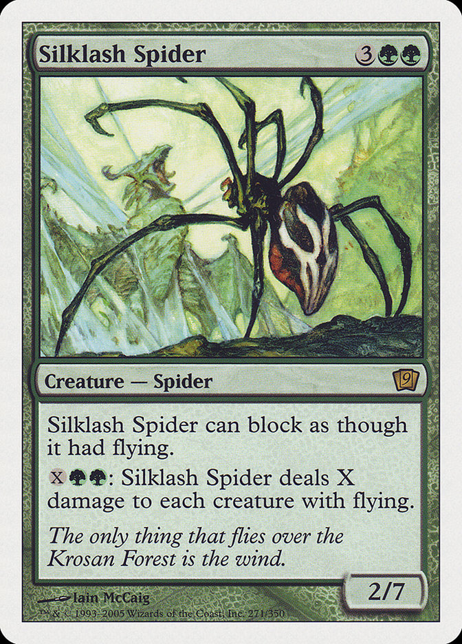 Silklash Spider [Ninth Edition] | Deep Dive Games St. Marys