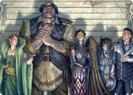 Rogues' Gallery Art Card [Streets of New Capenna Art Series] | Deep Dive Games St. Marys