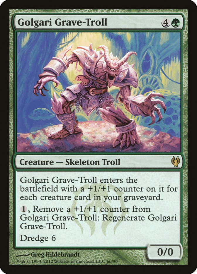 Golgari Grave-Troll [Duel Decks: Izzet vs. Golgari] | Deep Dive Games St. Marys