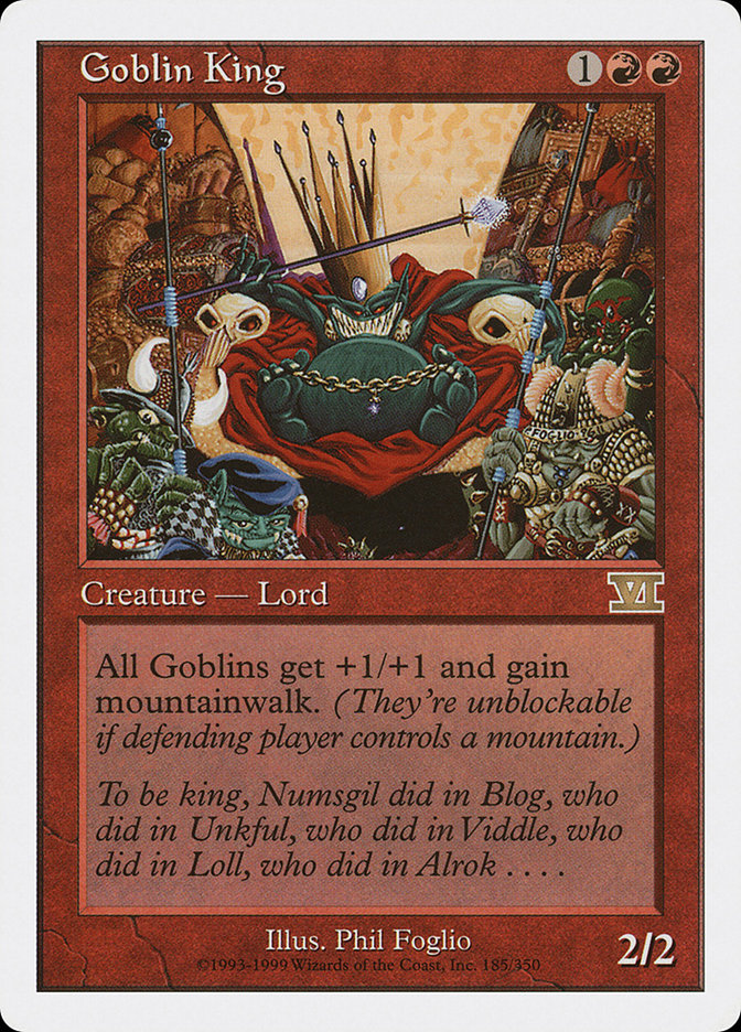 Goblin King [Classic Sixth Edition] | Deep Dive Games St. Marys