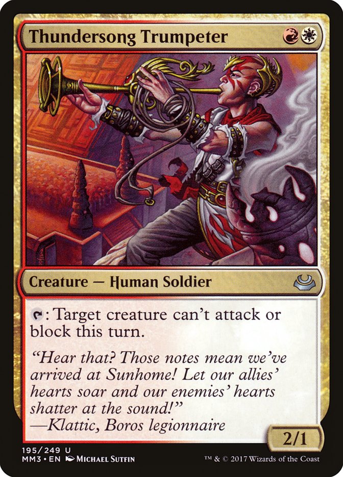 Thundersong Trumpeter [Modern Masters 2017] | Deep Dive Games St. Marys