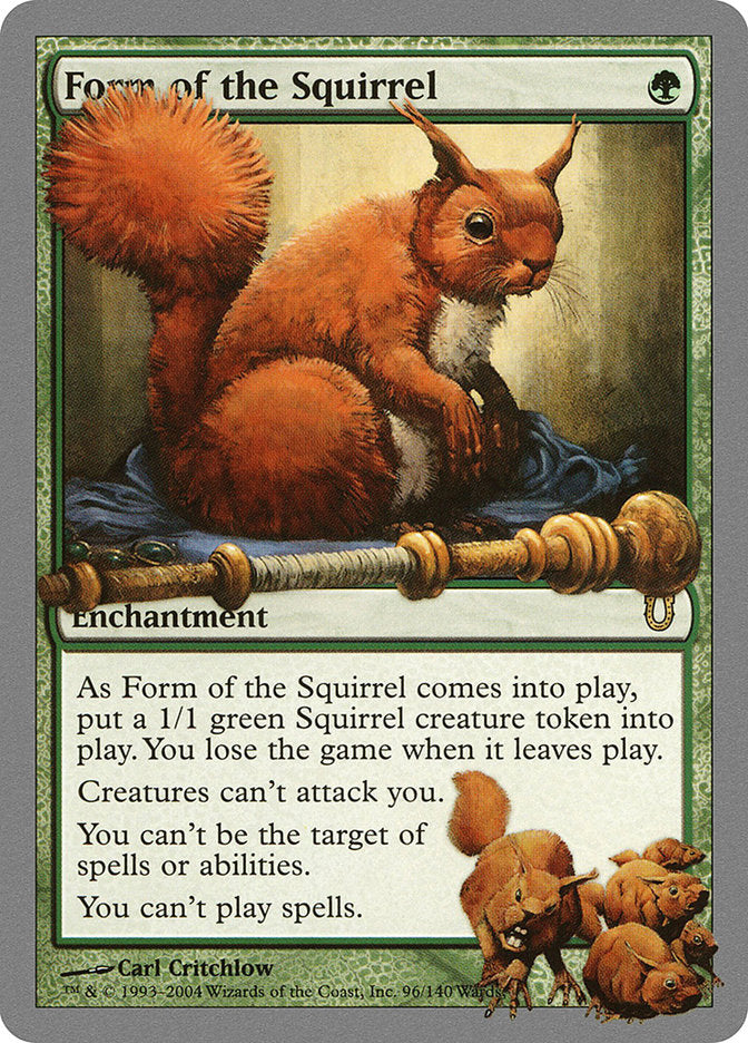 Form of the Squirrel [Unhinged] | Deep Dive Games St. Marys