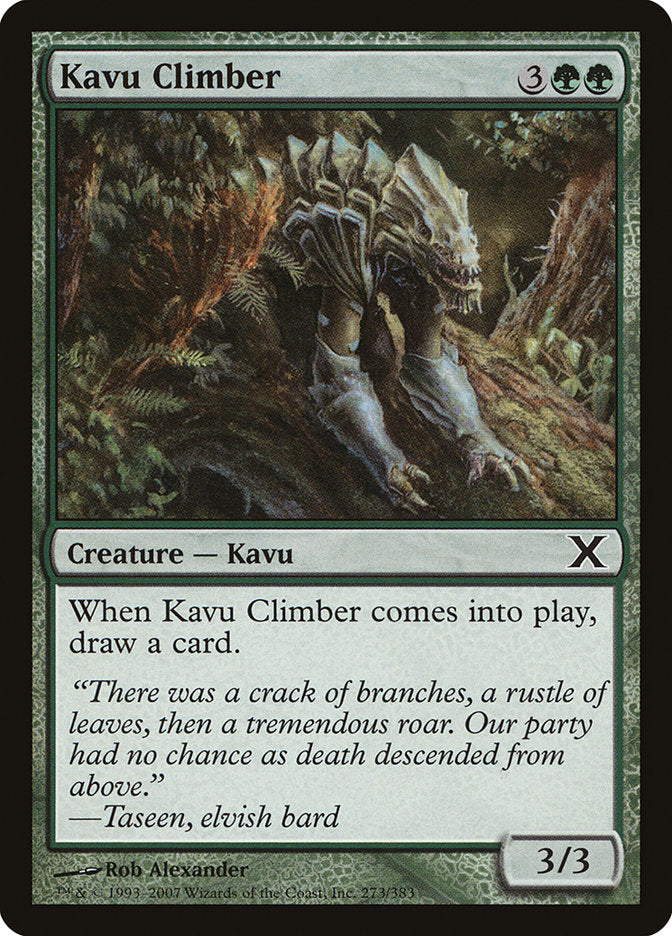 Kavu Climber [Tenth Edition] | Deep Dive Games St. Marys