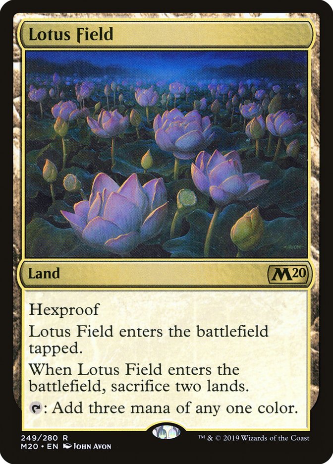 Lotus Field [Core Set 2020] | Deep Dive Games St. Marys