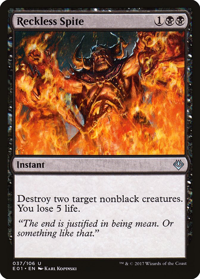 Reckless Spite [Archenemy: Nicol Bolas] | Deep Dive Games St. Marys