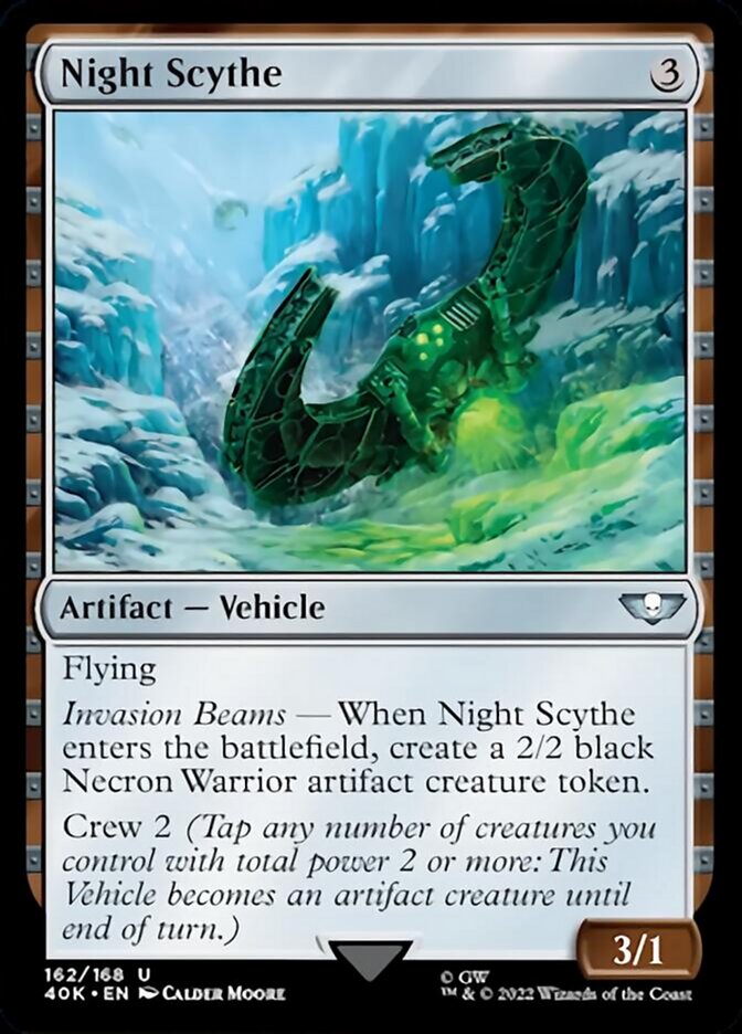 Night Scythe (Surge Foil) [Warhammer 40,000] | Deep Dive Games St. Marys