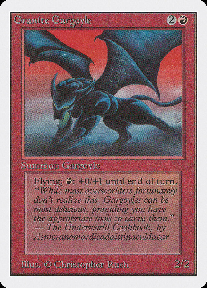 Granite Gargoyle [Unlimited Edition] | Deep Dive Games St. Marys