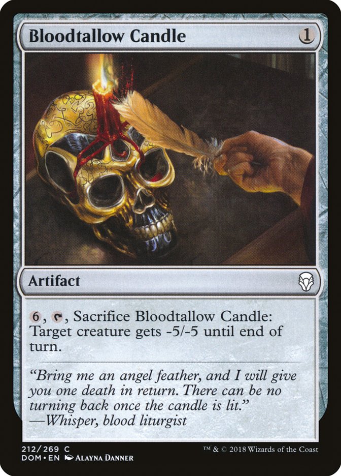 Bloodtallow Candle [Dominaria] | Deep Dive Games St. Marys