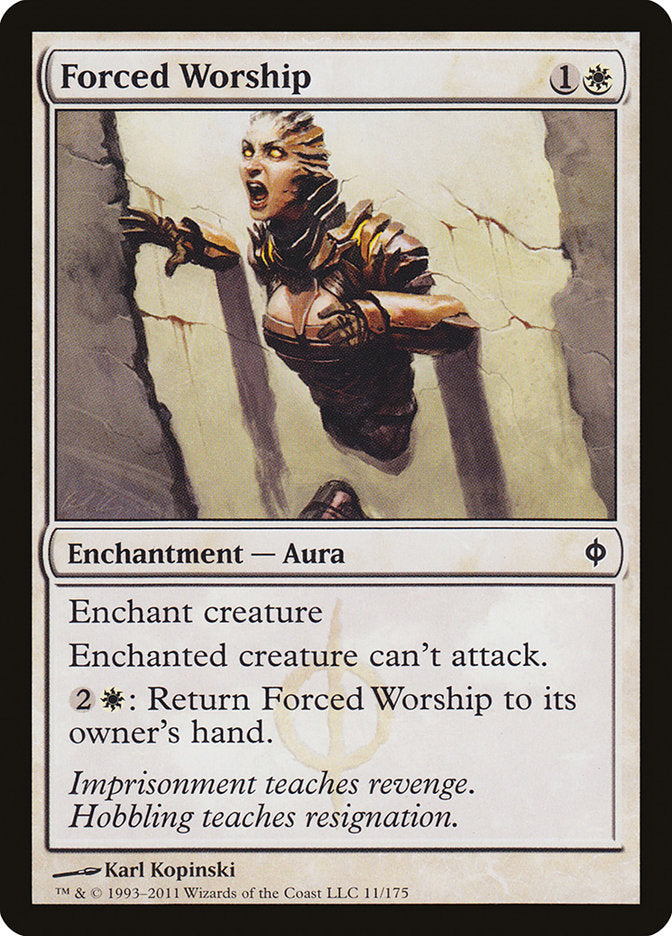 Forced Worship [New Phyrexia] | Deep Dive Games St. Marys