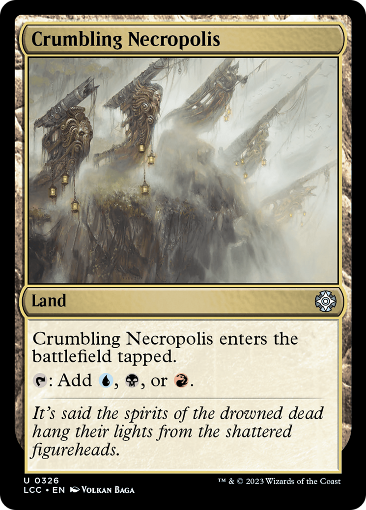 Crumbling Necropolis [The Lost Caverns of Ixalan Commander] | Deep Dive Games St. Marys