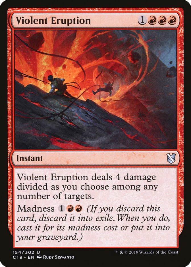 Violent Eruption [Commander 2019] | Deep Dive Games St. Marys