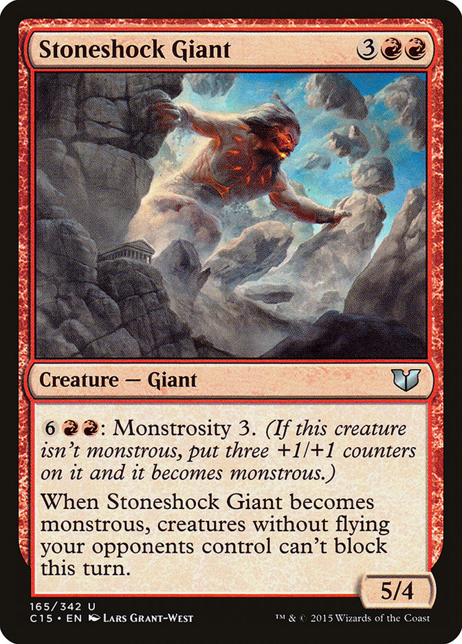 Stoneshock Giant [Commander 2015] | Deep Dive Games St. Marys