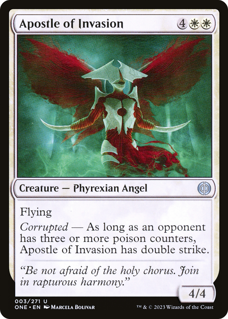 Apostle of Invasion [Phyrexia: All Will Be One] | Deep Dive Games St. Marys
