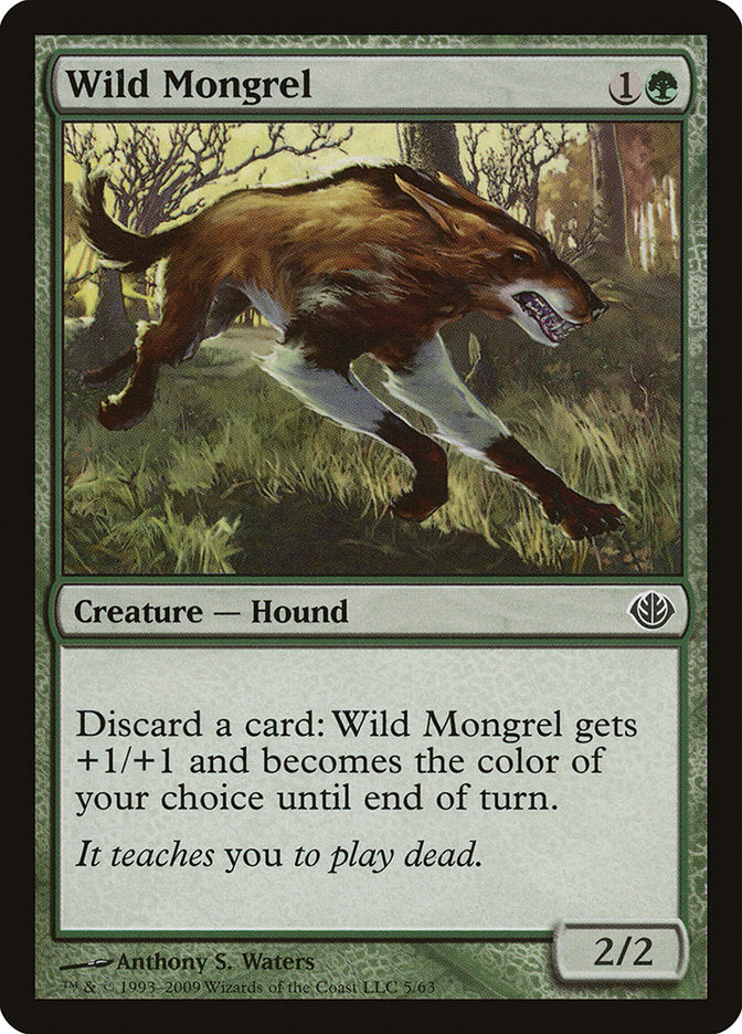 Wild Mongrel [Duel Decks: Garruk vs. Liliana] | Deep Dive Games St. Marys