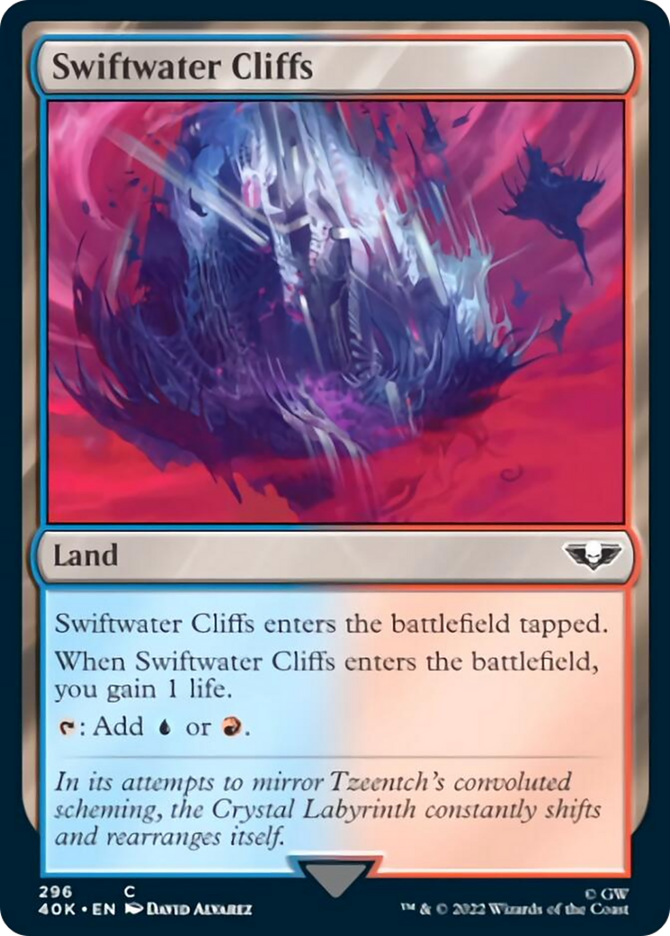 Swiftwater Cliffs (Surge Foil) [Warhammer 40,000] | Deep Dive Games St. Marys
