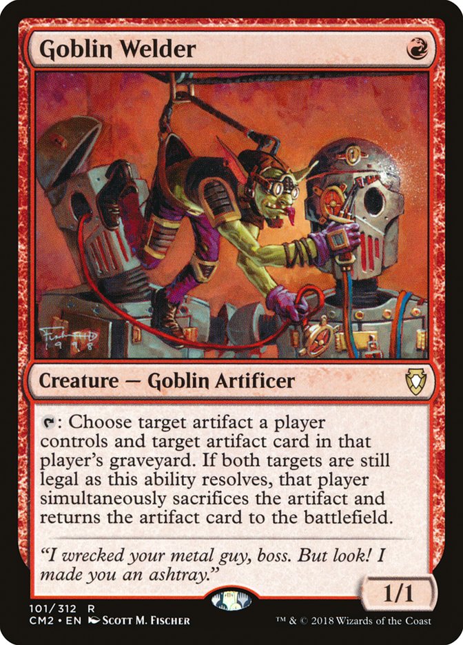Goblin Welder [Commander Anthology Volume II] | Deep Dive Games St. Marys