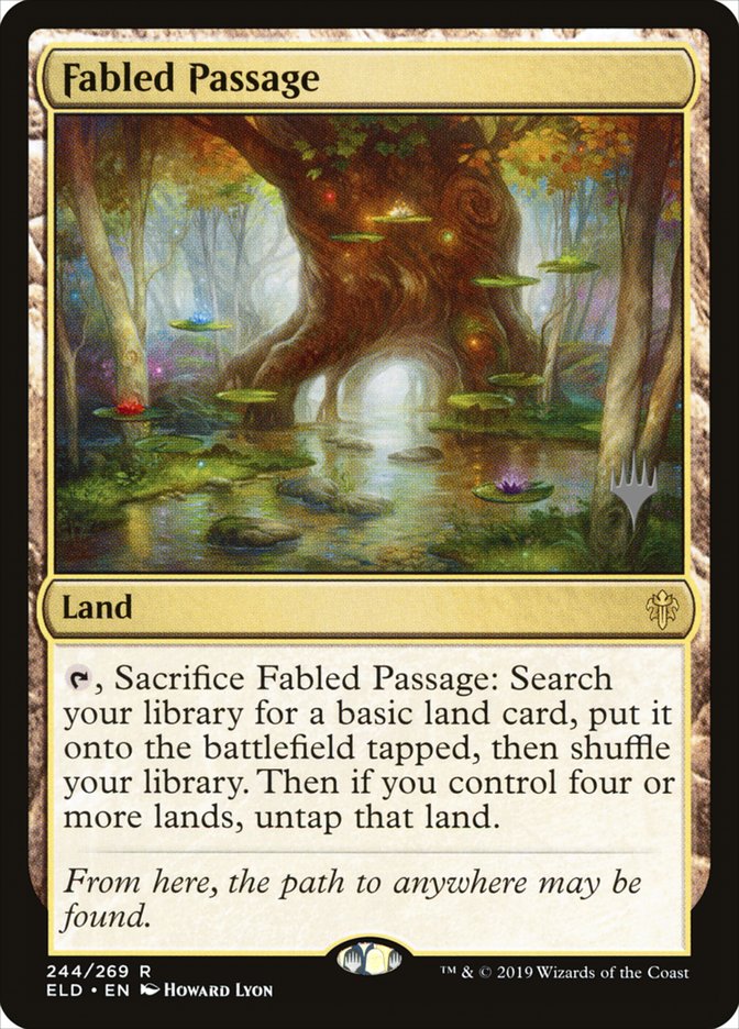 Fabled Passage (Promo Pack) [Throne of Eldraine Promos] | Deep Dive Games St. Marys