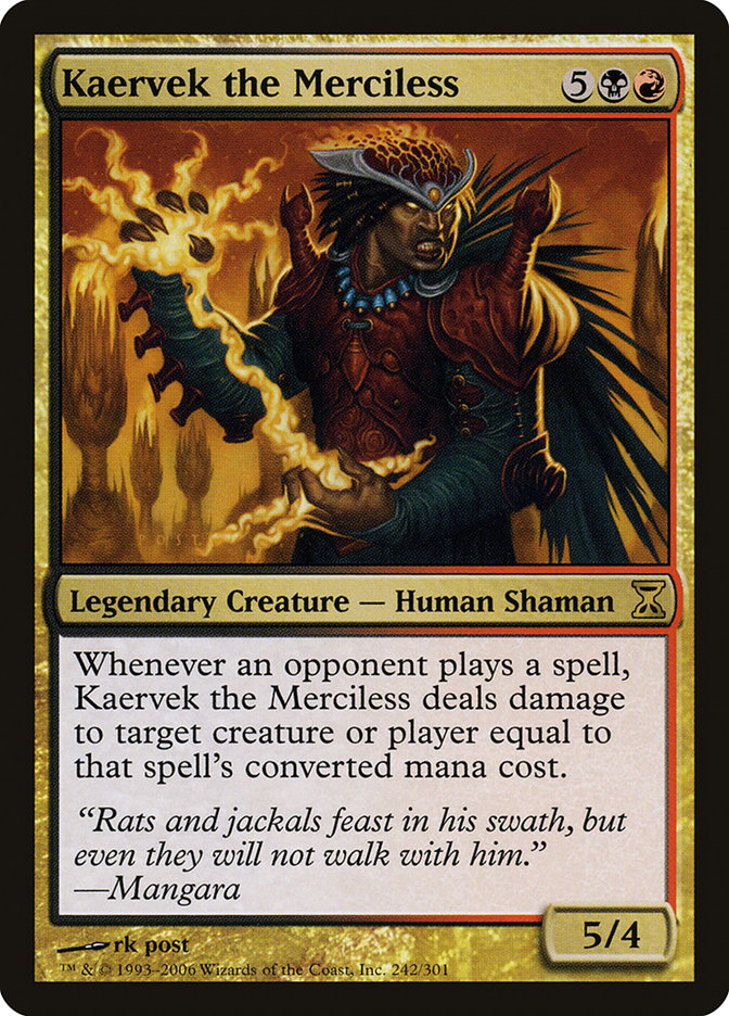 Kaervek the Merciless [Time Spiral] | Deep Dive Games St. Marys